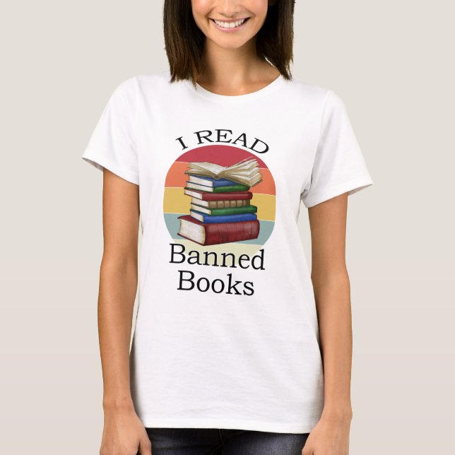 Camiseta Li Leitura de Livros Bibliotecários de Livros Livr (Frente)