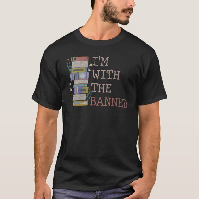 Camiseta Li Livros Banidos Leitor do Lover que estou com o  (Frente)