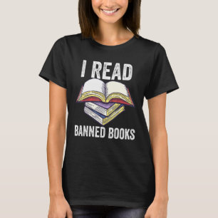 Camiseta Li Livros Banidos Leitores Aviários Leitores Bibli