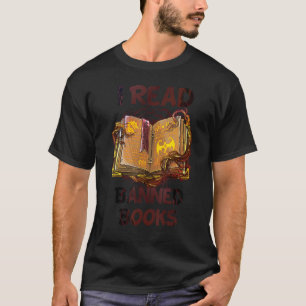 Camiseta Li Livros Banidos Leitores Aviários Leitores Bibli