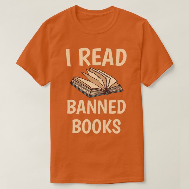 Camiseta Li Livros Banidos Leitores Aviários Leitores Bibli (Frente do Design)