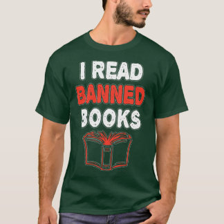Camiseta Li Livros Banidos Semana Engraçada De Livros Banid