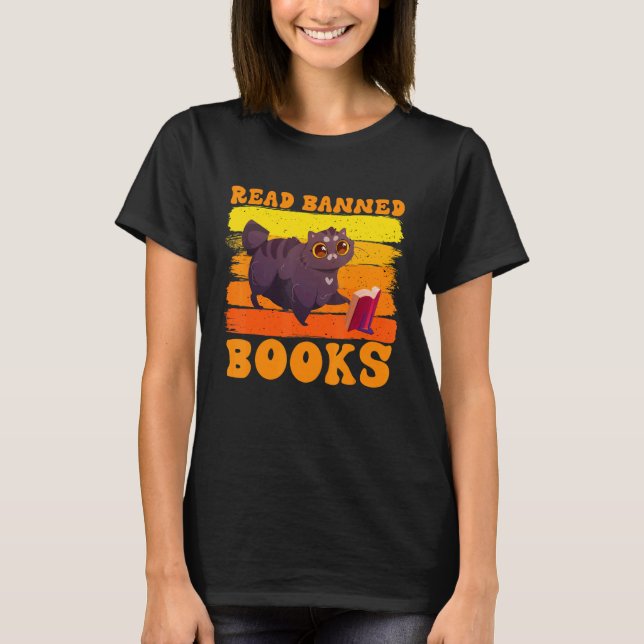 Camiseta Li livros proibidos Reader Bookworm 1 (Frente)