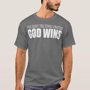 Camiseta Li o Capítulo Final que Deus ganha Christian Long