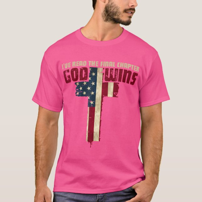Camiseta Li O Capítulo Final Que Deus Ganhou (Frente)