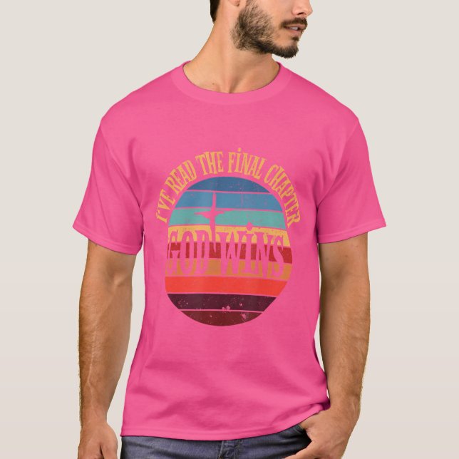Camiseta Li O Capítulo Final Que Deus Ganhou Jesus Christi (Frente)