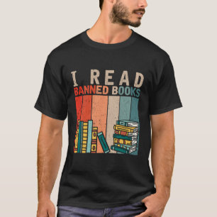 Camiseta Li o worm de Leitura de Livros Banidos