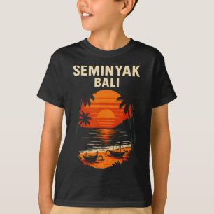 Camiseta Li Surf Seminyak Li Retro Vibrações Masculinas de