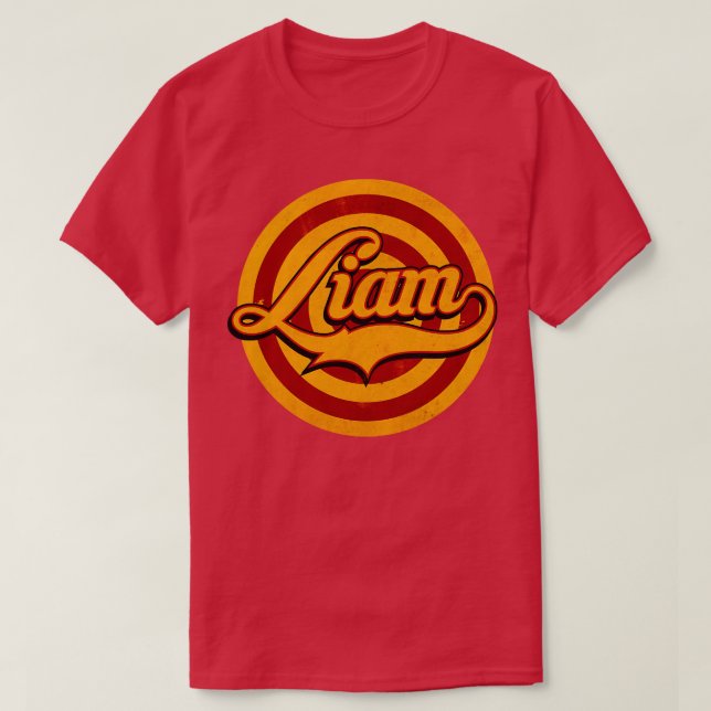 Camiseta Liam é meu nome (Frente do Design)
