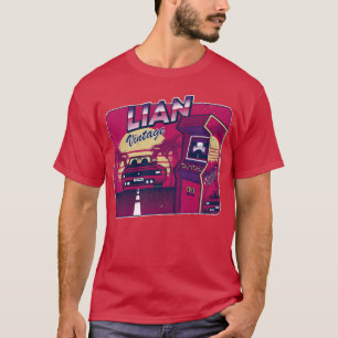 Camiseta Lian Personalizado Vintage Gamer 80s 90s