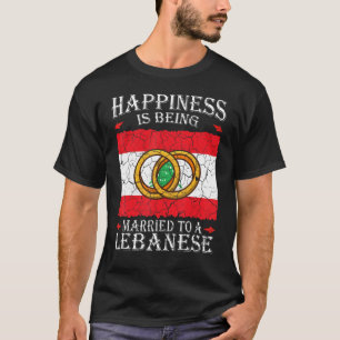 Camiseta Libanês Casamento Líbano Casou Herança Casada