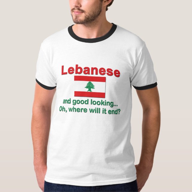 Camiseta Libanês e bonito (Frente)