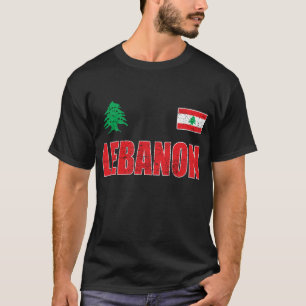 Camiseta Líbano,Líbano,Bandeira do Líbano,Bandeira do Líban