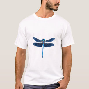 Camiseta Libélula Azul - Entusiasta de Animais Silvestres d