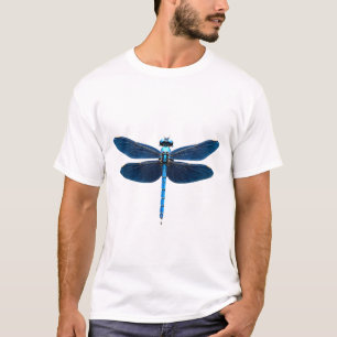 Camiseta Libélula Azul - Entusiasta de Insetos Vida Selvage