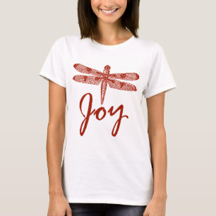 Camiseta Libélula da alegria do feriado
