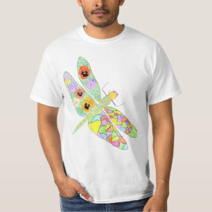 Camiseta Libélula Floral