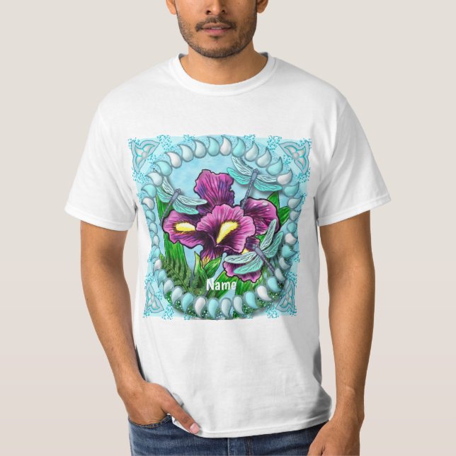 Camiseta Libélula Íris (Frente)