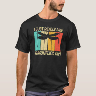 Camiseta Libélula Legal Para Homens Mulheres Criaturas Inse