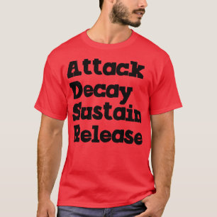 Camiseta Liberação de sustentação de decaimento de ataque