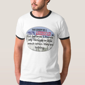 Camiseta Liberais e liberdade de expressão