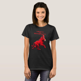 CAMISETA LIBERAIS SÃO UM BURRO VERMELHO