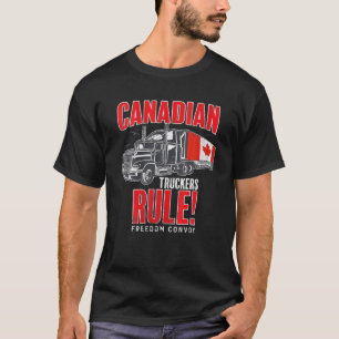 Camiseta Liberdade 2022 Para Caminhoneiros Canadianos