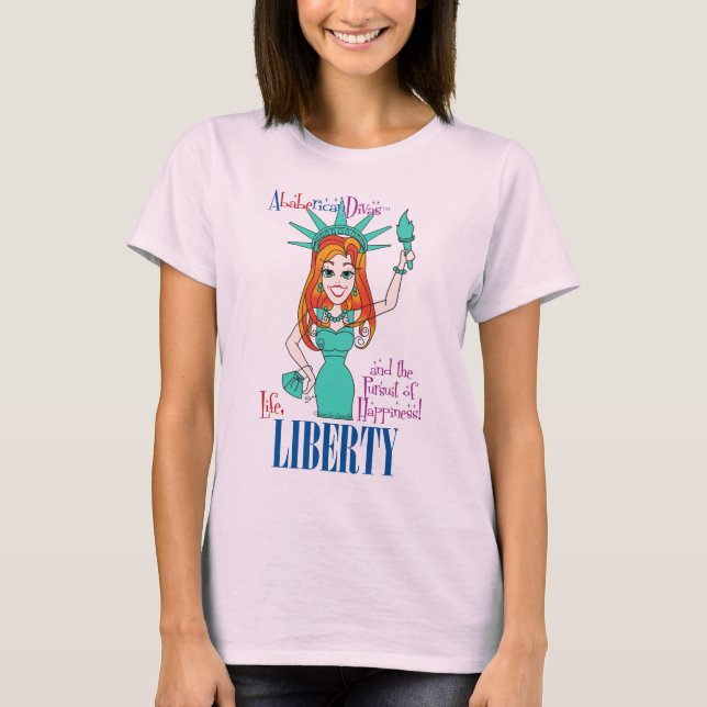 Camiseta Liberdade - AbabericanDivas (TM) (Frente)