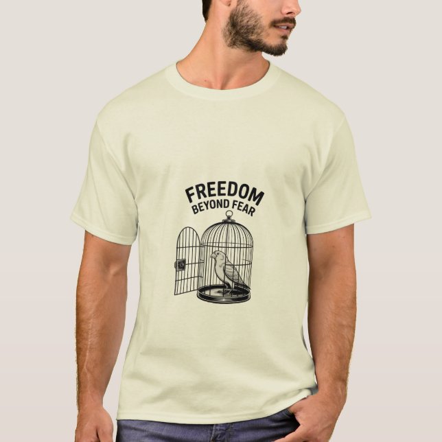 Camiseta Liberdade além do medo (Frente)