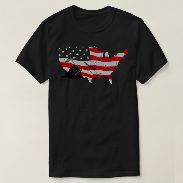 Camiseta Liberdade América (Frente do Design)