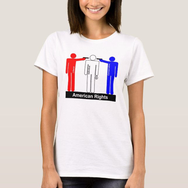 Camiseta Liberdade americana? (Frente)