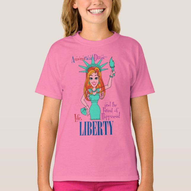 Camiseta Liberdade - AmomricanDivas(tm) (Frente)