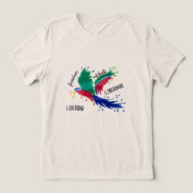 Camiseta Liberdade Arara (Desenho autoral)