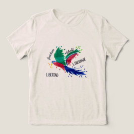Camiseta Liberdade Arara (Desenho autoral)