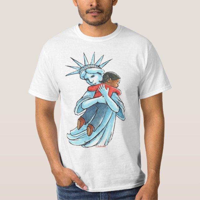 Camiseta Liberdade com criança (Frente)