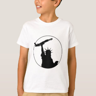 Camiseta Liberdade com espingarda
