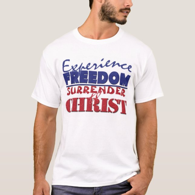 Camiseta Liberdade da experiência (Frente)