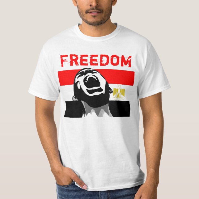 Camiseta Liberdade de Egipto (Frente)
