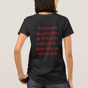 Camiseta Liberdade de encarceramento