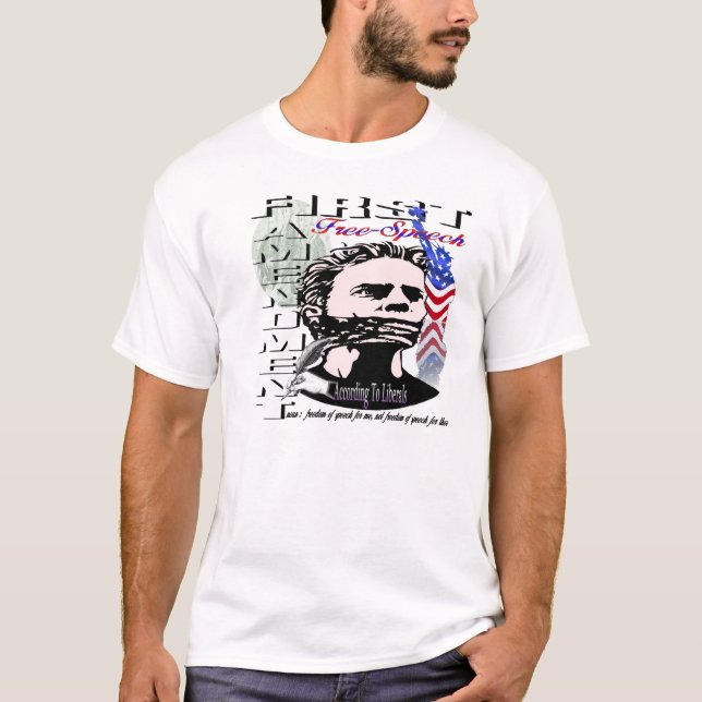 Camiseta Liberdade de expressão (Frente)