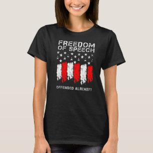 Camiseta Liberdade de Expressão Primeira Emenda Direito Pro