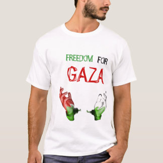 CAMISETA LIBERDADE, DE, GAZA