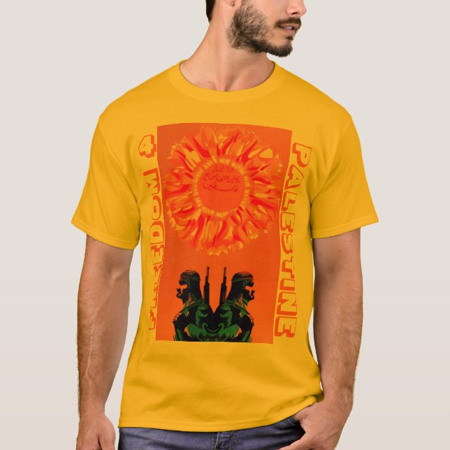 CAMISETA LIBERDADE DE PALESTINA (Frente)