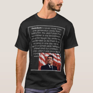 Camiseta Liberdade de Reagan