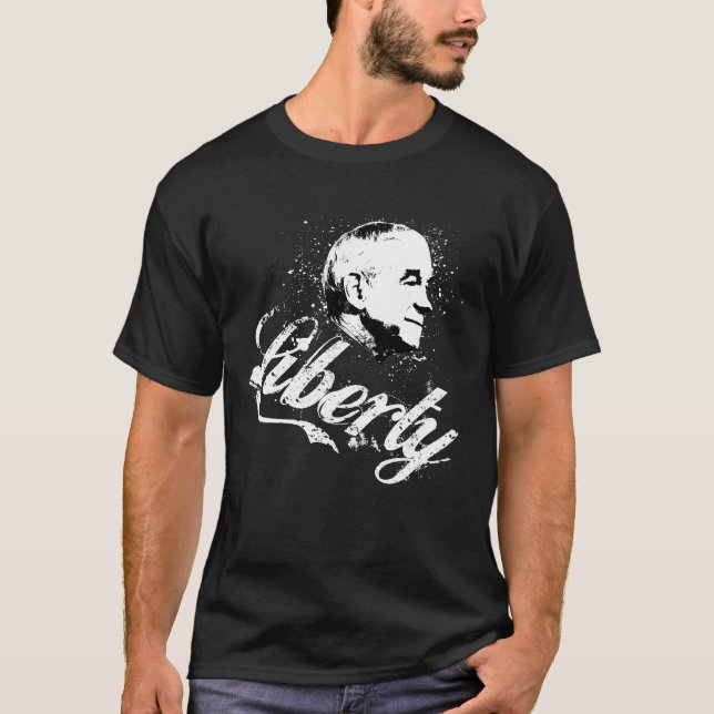 Camiseta Liberdade de Ron Paul (Frente)