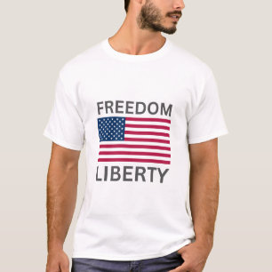 Camiseta Liberdade de Sinalizador dos EUA™