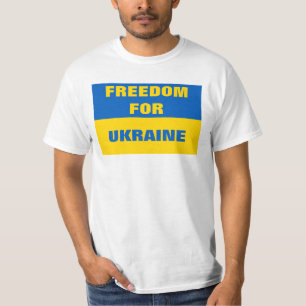 Camiseta LIBERDADE DE T-Shirt UCRÂNIA