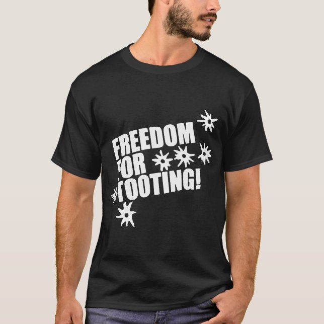 Camiseta Liberdade de Tooting o cidadão novo Smith Vinta de (Frente)