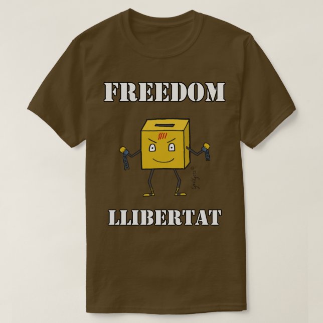 Camiseta Liberdade de Urna (Frente do Design)
