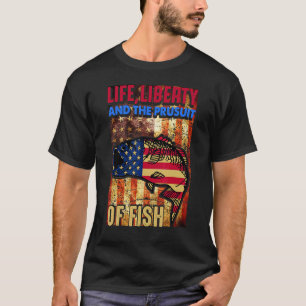Camiseta Liberdade De Vida e Roupa De Peixe De Brincadeira